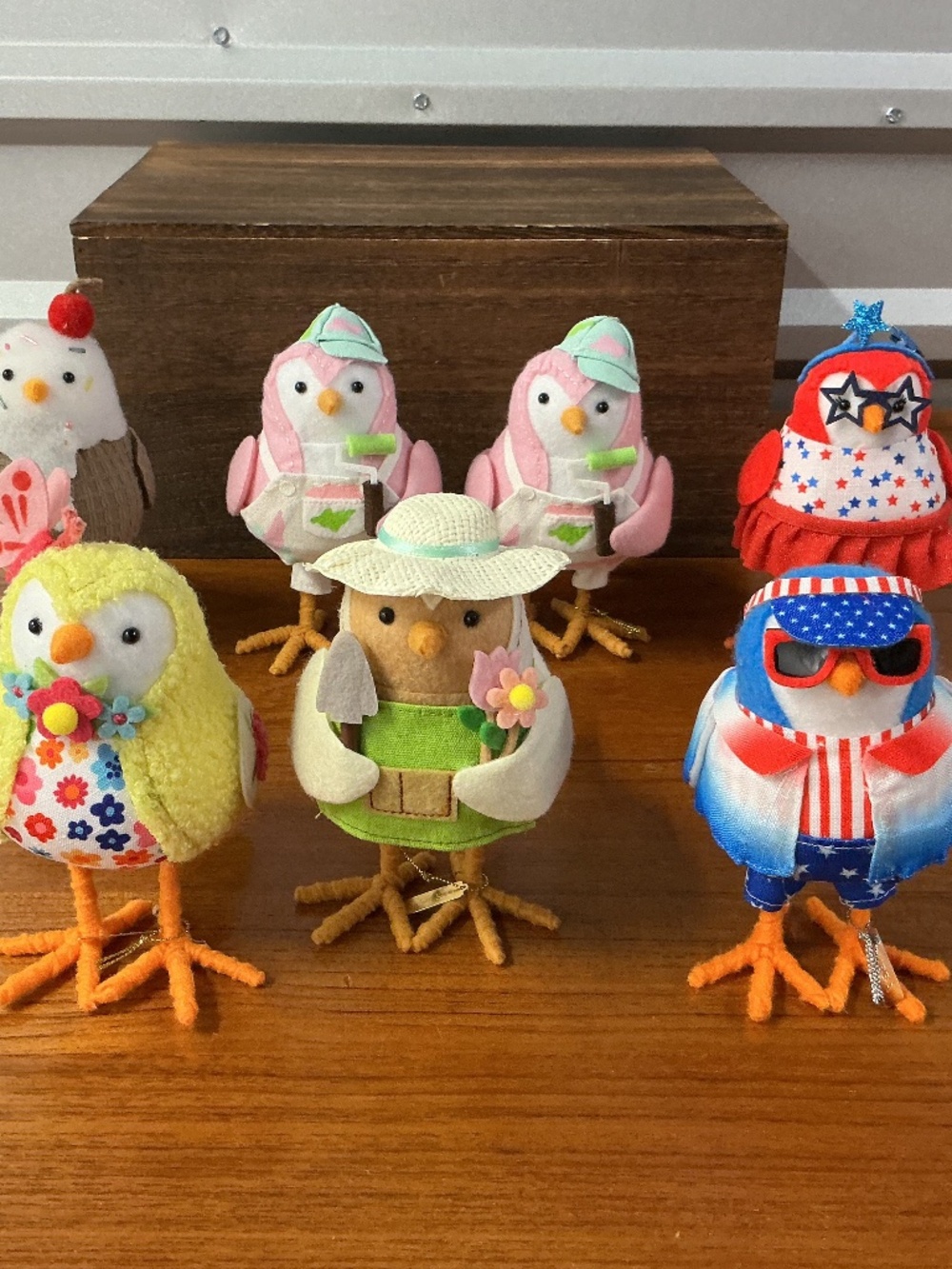 Target Sun Squad Feathery Friends Patriotic Summer Lot of 7
